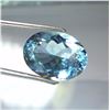 Natural Sky Blue Aquamarine 3.40 Cts {Flawless-VVS1)