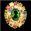 Image 1 : Natural Multi Gemstone Ring