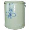 Twelve gallon Redwing salt glaze "Butterfly" crock, with hairlines.