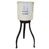 15 gallon Perfection Self Draining Jar on original iron stand, 52"H.