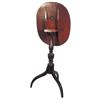 Image 1 : Early 1800's period tilt-top candle stand with original finish, 29"H.