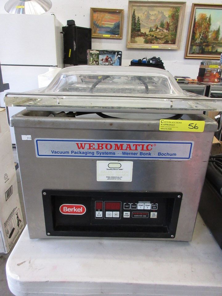 Berkel omatic Vacuum Packaging Systems