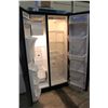 Image 2 : FRIGIDAIRE STAINLESS STEEL SIDE BY SIDE FRIDGE FREEZER COMBO WITH ICE AND WATER DISPENSER