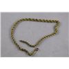 Image 1 : 14K YELLOW GOLD ROPE CHAIN (19"), RETAIL VALUE $4900