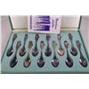 Image 2 : 13 SOUVENIR SPOONS (CANADIAN PROVINCE & TERRITORIES) IN BOX