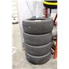Image 1 : SET OF 4 BLIZZAK LM22 245-45R18 TIRES