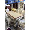 Image 1 : FABULOUS FRENCH STYLE GOLD PAINTED DINING TABLE