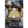 Image 2 : FABULOUS FRENCH STYLE GOLD PAINTED DINING TABLE