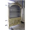 Image 2 : BEAUTIFUL FRENCH STYLE GOLD PAINTED BUFFET AND HUTCH