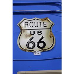 APPROX 2' REPRODUCTION ROUTE 66 HIGHWAY SIGN