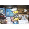 Image 2 : SHOWCASE FULL OF MISC GPS, HELICOPTER, POWER CORDS, 3D GOGGLES AND MORE