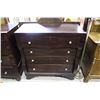 Image 1 : 4 DRAWER ANTIQUE HIGH BOY DRESSER