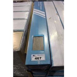 PALLET LOT OF 12.3MM LAMINATE FLOORING INCLUDES 42 BOXES AT 23.74SQF PER BOX (TITANIUM GREY)