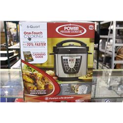 6 QUART POWER PRESSURE COOKER XL