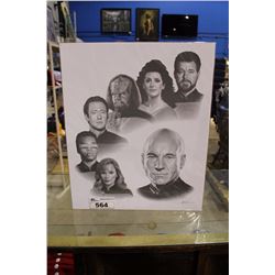 STAR TREK THE NEXT GENERATION PRINT