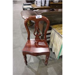 VICTORIAN POTTY CHAIR