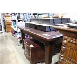 ANTIQUE REFINISHED DINING TABLE