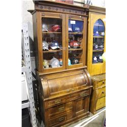 ANTIQUE CYLINDER DESK CIRCA 1880S