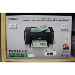 CANON PIXMA MX492 PRINTER