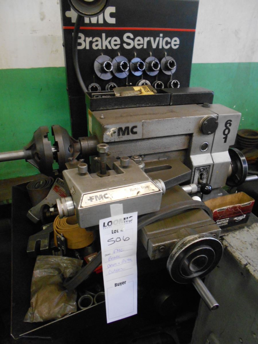 FMC Brake Drum & Rotor Cutter