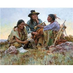 Found on the Field of Battle by Howard Terpning