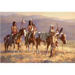 Grandfather Prays to Sun  by Howard Terpning