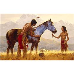 Horse of a Different Color by Howard Terpning
