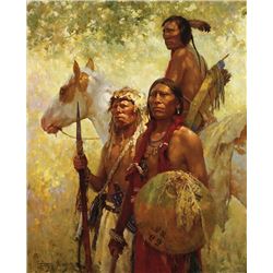 Protectors of the Cheyenne People by Howard Terpning