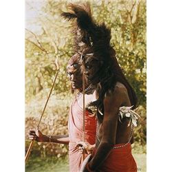 MASAI - LONGONOT KENYA  by Simon Combes   LIMITED EDITION PRINT