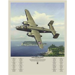 Evasive Action Over Sagami Bay  by William S. Phillips   LIMITED EDITION PRINT