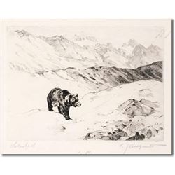 " An Old Prospector" by Carl Rungius