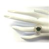 Image 4 : 3.03CTW Natural Emerald And Diamond Ring 14K Solid Yellow Gold