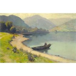 Kárpáthy Jeno (1870-1950) Zebegényi részlet, 1932.