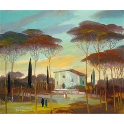 Molnár C. Pál (1894-1981) Táj