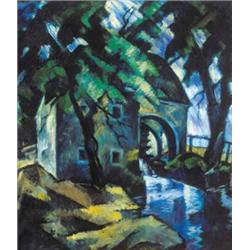 Schadl János (1892-1944) A tatai Töpörke malom, 1928.