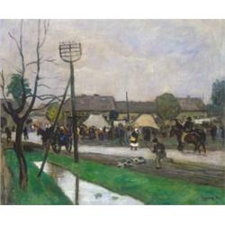 Pólya Tibor (1886-1937) Falusi utca eso után, 1920-30 között