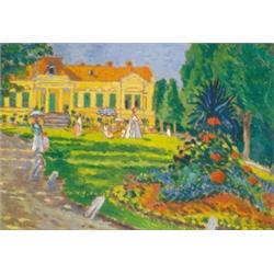 Rippl-Rónai József (1861-1927) Társaság a kastélyparkban