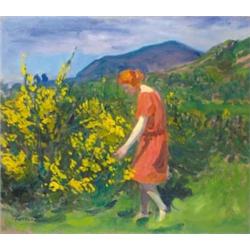 Thorma János (1870-1937) Virágos réten