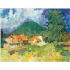 Image 1 : Nagy Oszkár (1883-1965) Nagybányai táj a Virágheggyel
