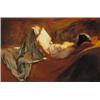 Image 1 : Perlmutter Izsák (1866-1932) Olvasó félakt