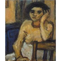 Czóbel Béla (1883-1976) Noi félakt, 1920-as évek