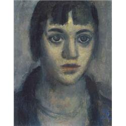  Kepes György (1906-   )Leányportré