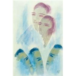 Mattis-Teutsch János (1884-1960) Fejek