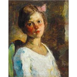 Koszta József (1861-1949) Masnis lány