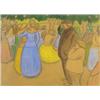 Image 1 : Rippl-Rónai József (1861-1927) Bretagne-i népünnep (Falusi ünnep, Vasárnap délután)