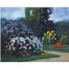 Image 1 : Balla Béla (1882-1965) Parkrészlet este