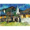 Image 1 : Nagy Oszkár (1883-1965) Felsobánya verofényben, 1941.