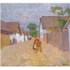 Image 1 : Fényes Adolf (1867-1945) Falusi utca alakokkal
