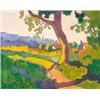 Image 1 : Madarász Gyula (1858-1931) Faluszéle, 1914.
