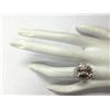 Image 4 : 7.04CTW Natural Morganite And Diamond Ring 14K Solid White Gold